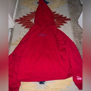 poppi graphic sweatshirt size large